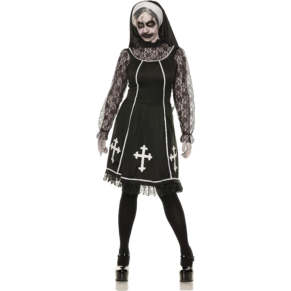 La mujer religioso Underwraps Costumes