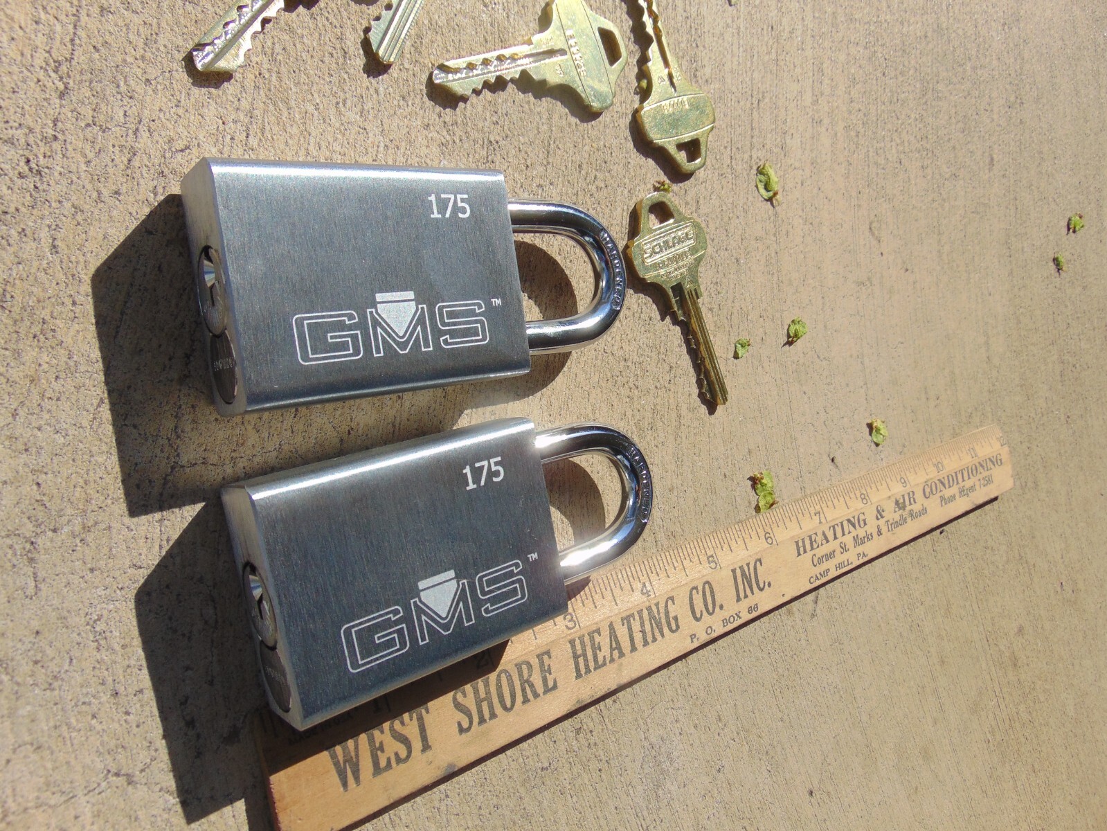 Prim Key 2 NEW GMS PADLOCK WITH SCHLAGE PRIM AND 5 C135 PRIM KEYS LOCKSMITH | eBay