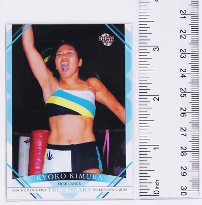 KYOKO KIMURA - 2008 BBM Women's Pro-Wrestling Trading Card | eBay