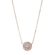 Collana Donna FOSSIL PINK MOP JF01740791 Acciaio Inossidabile Rosè