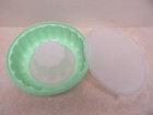 Tupperware Jello Gelatin Ring Mold Green w/cover Ice Dessert 3 Piece Vintage — photo 8
