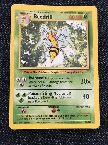 Nintendo Wizards Gamefreak 1999 Pokemon Card Un-played EX BASE SET -/102 TCG - Picture 9 of 136