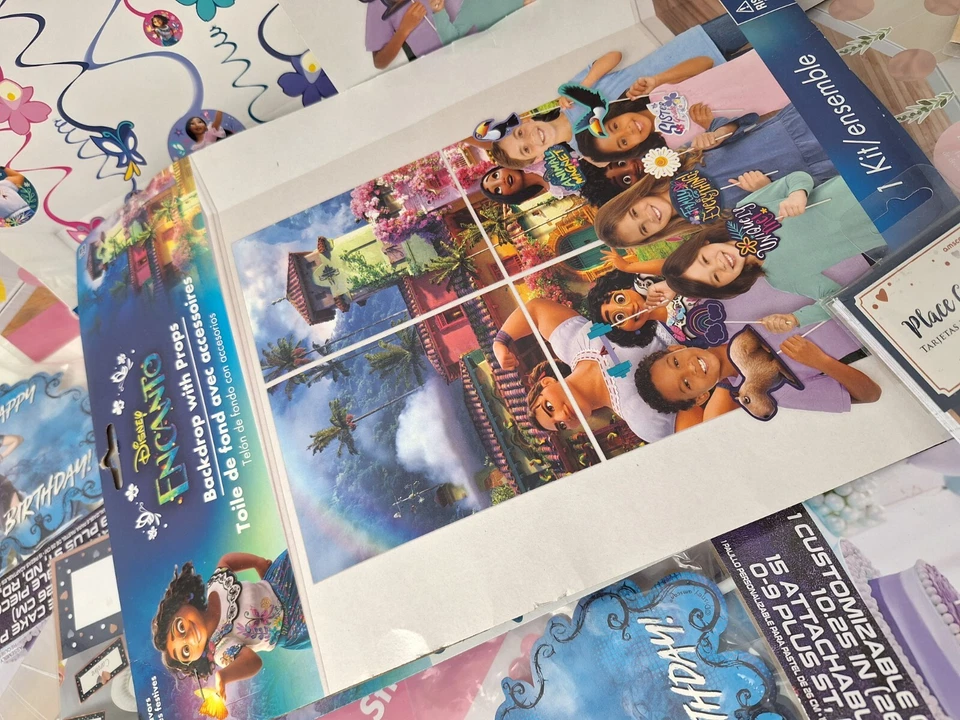 Party Supplies Bulk Lot, Random, Disney Encanto/Baby Shower/Photo Props 10lbs - Image 4 of 4