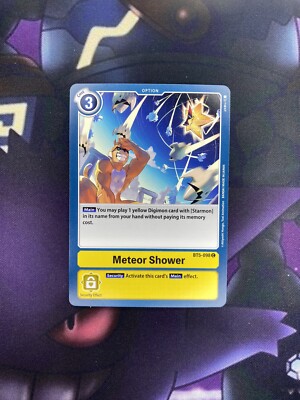 Meteor Shower - Common - BT5-098 C - Digimon TCG Card - Yellow