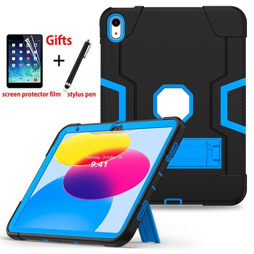 For iPad 11/10/9/8/7/6th Gen Air 4 5 Pro Heavy Duty Shockproof Case Stand Cover - Picture 14 of 22