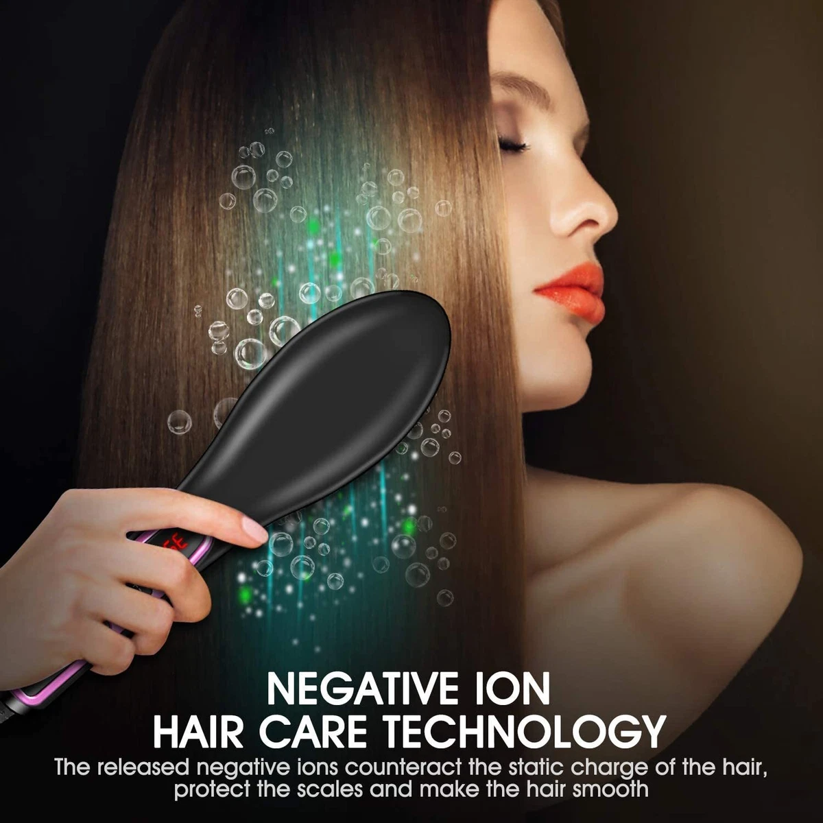 Gemoor hair cheap straightening brush