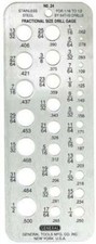 General Tools 24 Stainless Steel Fractional D...