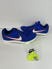 Nike Men's 10 Zoom Rival Track  Field Distance Spikes Racer Blue DC8725-401