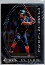 2020 Panini Prizm Draft Picks Power Surge Austin Hendrick #PDP167