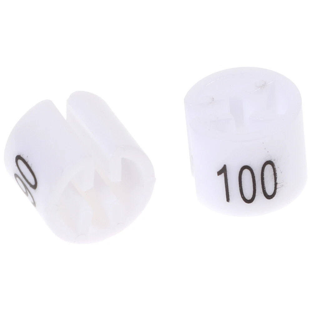 VETEMENTS Appendiabiti da viaggio 100 pezzi marcatori taglia vestiti etichette per abbigliamento