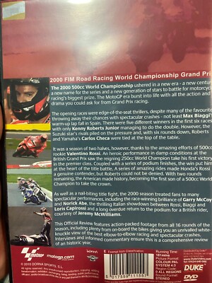 MotoGP 2000 500cc Road Racing World Championship Grand Prix region