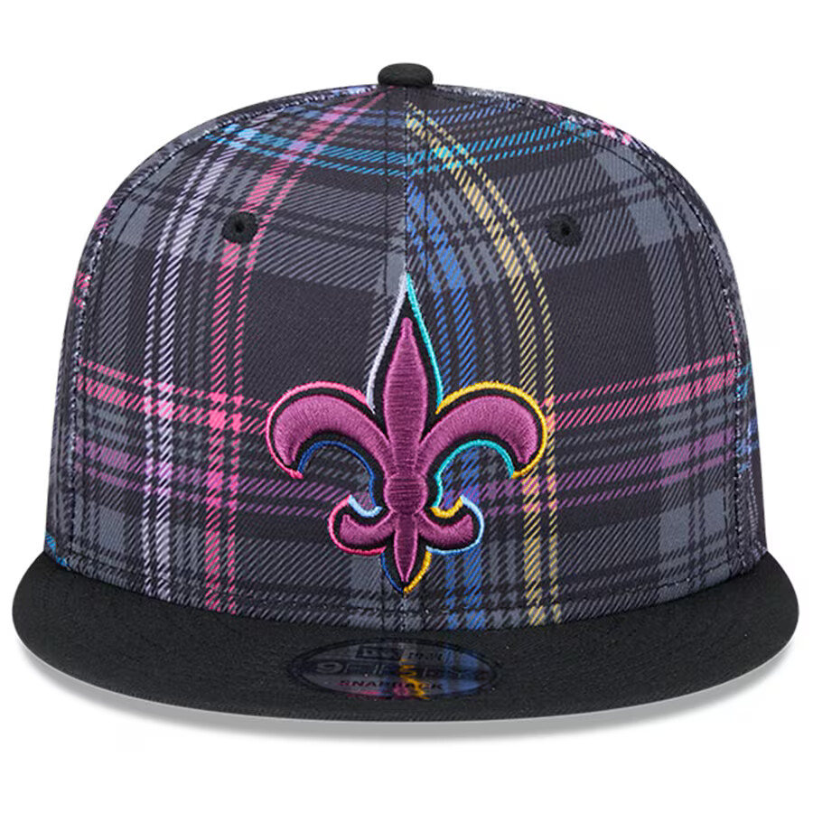 NEW ORLEANS SAINTS キャップ NFL mens-new-era-black-new-orleans