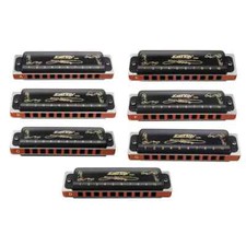 EASTTOP 008K 10hole Harmonica Set blues harp Professional Diatonic Harmonica Lot