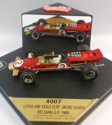 Quartzo 1/43 Scale - 4007 LOTUS 49B 'GOLD LEAF' JACKIE OLIVER