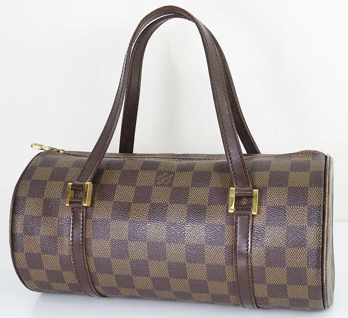 Louis Vuitton Monogram Coated Canvas Papillon 26 Barrel Bag