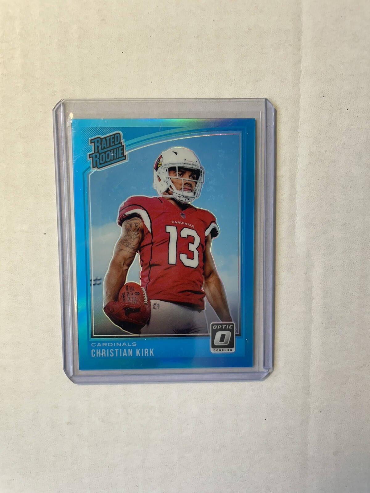 2018 Panini Donruss Optic Aqua Christian Kirk Rookie /299 #163 Jaguars