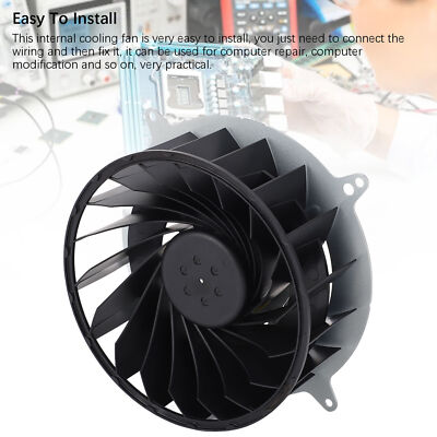 Internal Cooling Fan Replacement Low Noise 18 Blades Computer CPU Cooling Case