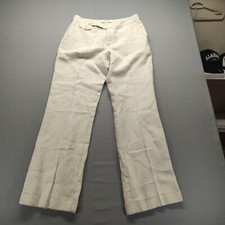 Liz Claiborne Dress Pants Tan LizSport Women Size 10 Slacks Pleated Front Zipper