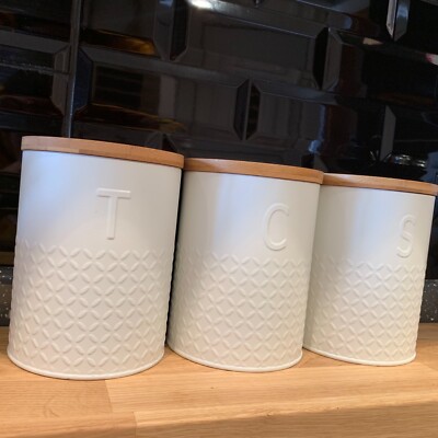 geometric tea coffee sugar