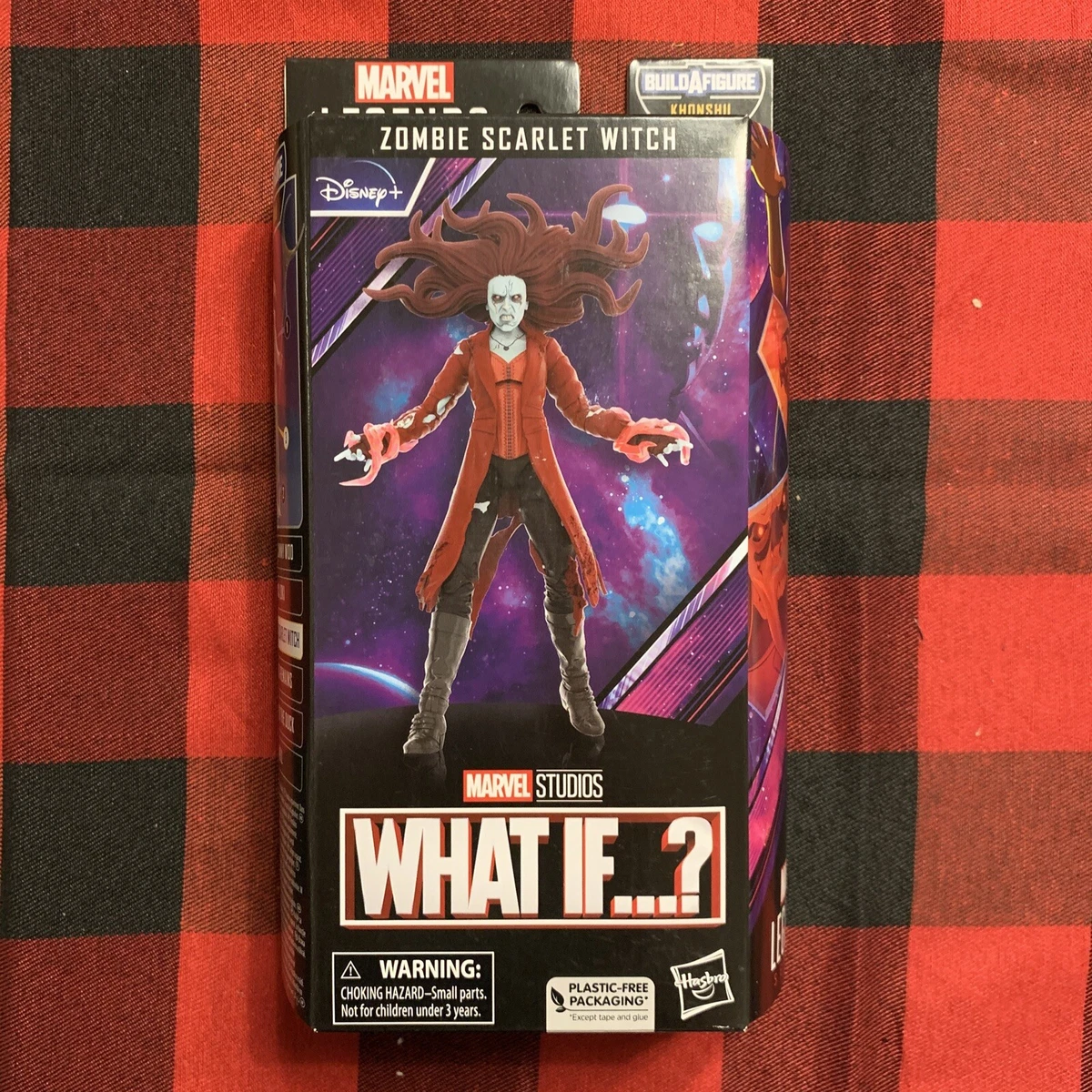 ZOMBIE SCARLET WITCH Marvel Legends MCU What If Wanda no Khonshu