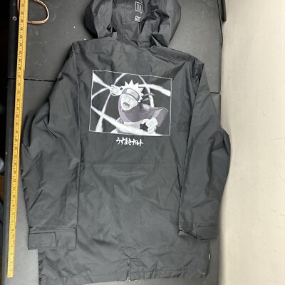 Primitive x Naruto Shippuden naruto Black Windbreaker Jacket