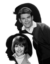 Julie Parrish Joby Baker on Good Morning World 1967 Television Old Photo