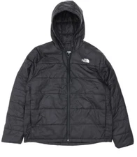 The North Face L64606 Mens Black Quilted Jacket Size XL