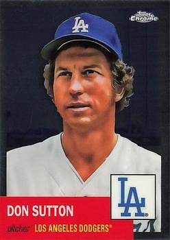 Don Sutton 2022 Topps Chrome Platinum Anniversary - #408 - Los Angeles Dodgers