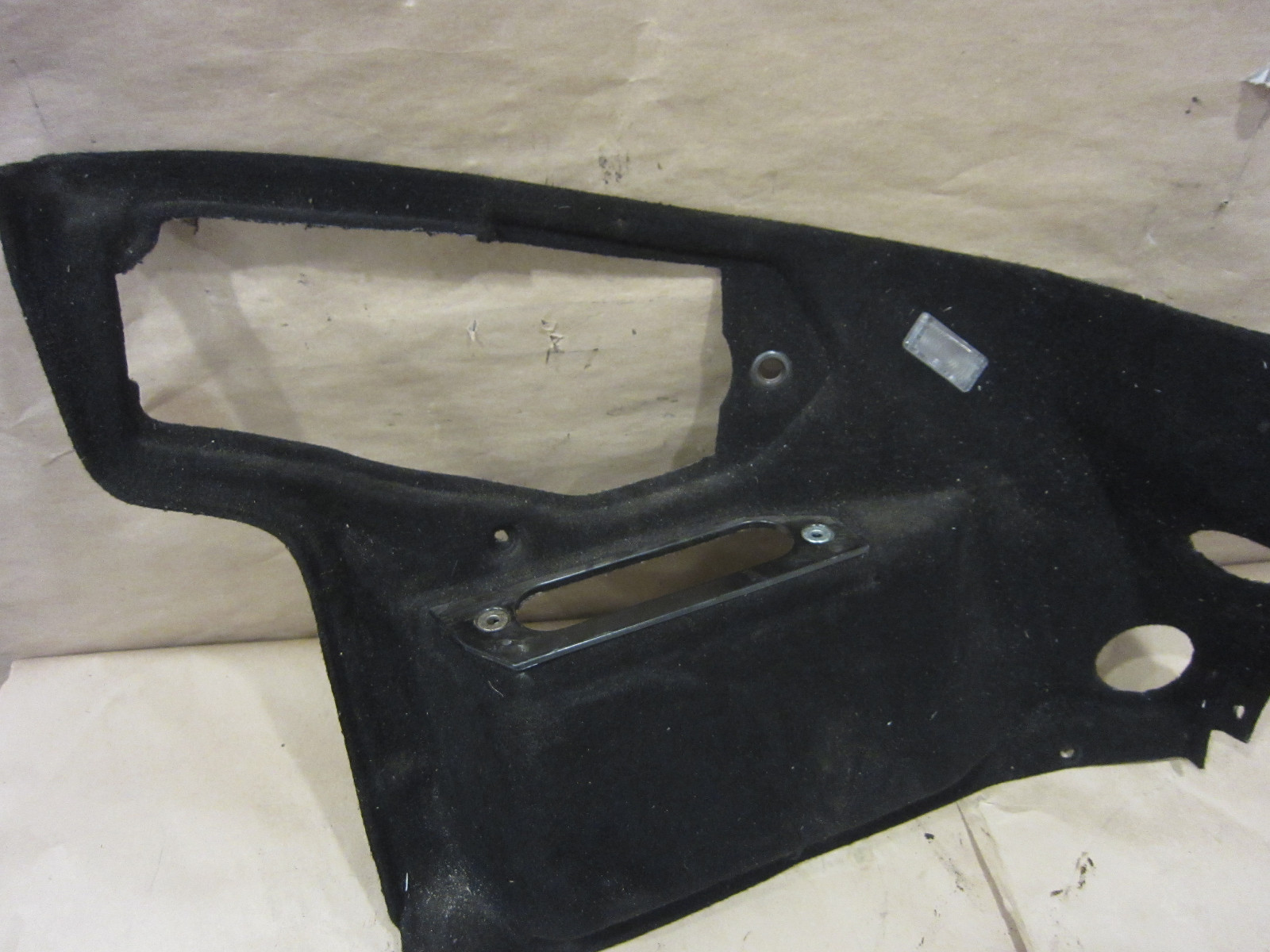 Ferrari 430 - LH Side Front Trunk Carpet Panel - CD Version - P/N 68511400