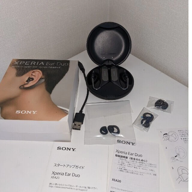 SONY Wireless Earphone Xperia Ear Duo 2018 japan Model Black XEA20JP Black