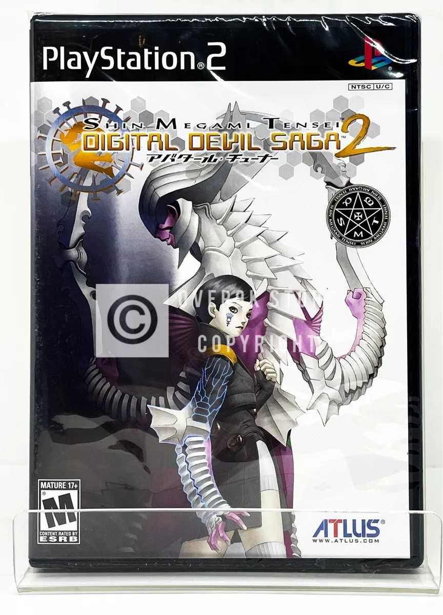 jogo shin megami tensei digital devil saga 2 ps2 orig. NOVO