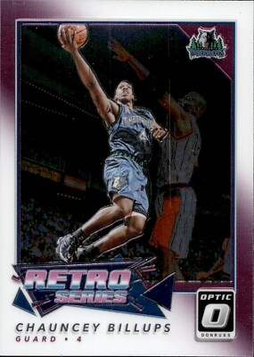 Chauncey Billups - 2017-18 Donruss Optic - Retro Series #24