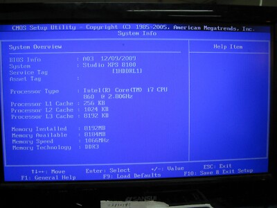 Dell Studio XPS 8100 Desktop Computer Radeon 6770 Intel i7-860 8GB