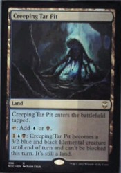 Creeping Tar Pit #396 Commander: Streets of New Capenna