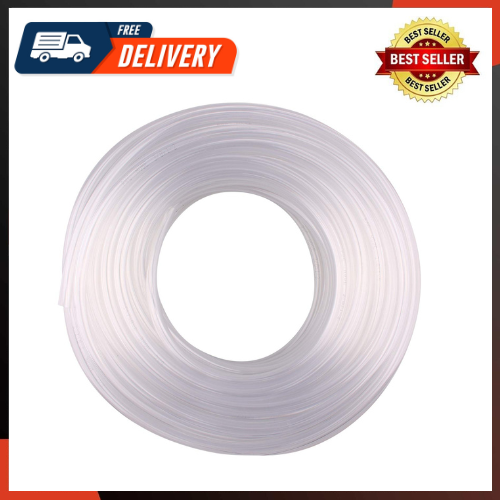 PVC Tubing 3/8"ID X 1/2"OD Flexible Clear Vinyl Hose 100 Feet for Food Grade - Afbeelding 1 van 9