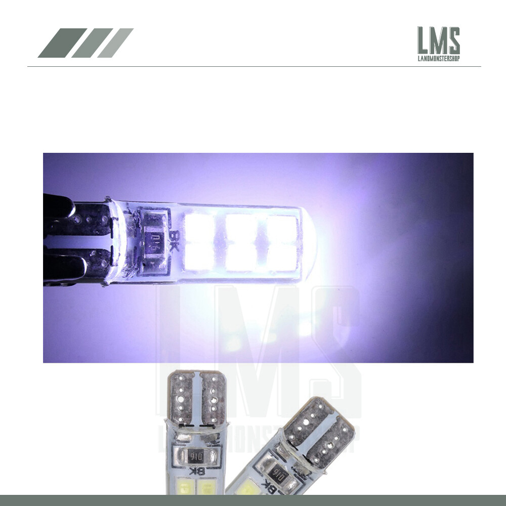 2x White Canbus Error Free T10 12-5050-SMD LED License 2x White Canbus Error Free T10 12-5050-SMD LED License