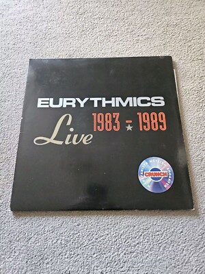 EURYTHMICS Live 1983-1989 RARE 1993 ORIGINAL 1st PRESS 2x VINYL LP Annie Lennox