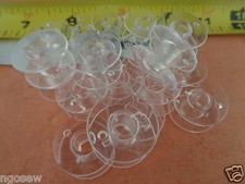 20 PLASTIC BOBBINS HOME SEWING MACHINE SINGER KENMORE BROTHER BABYLOCK VIKING