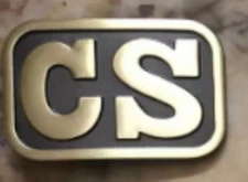 CS Buckle Plate 1861 Belt Buckle
