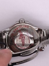 Authentic Breitling Superocean Steel A17364 Date Automatic Black Dial 42mm Men' 8