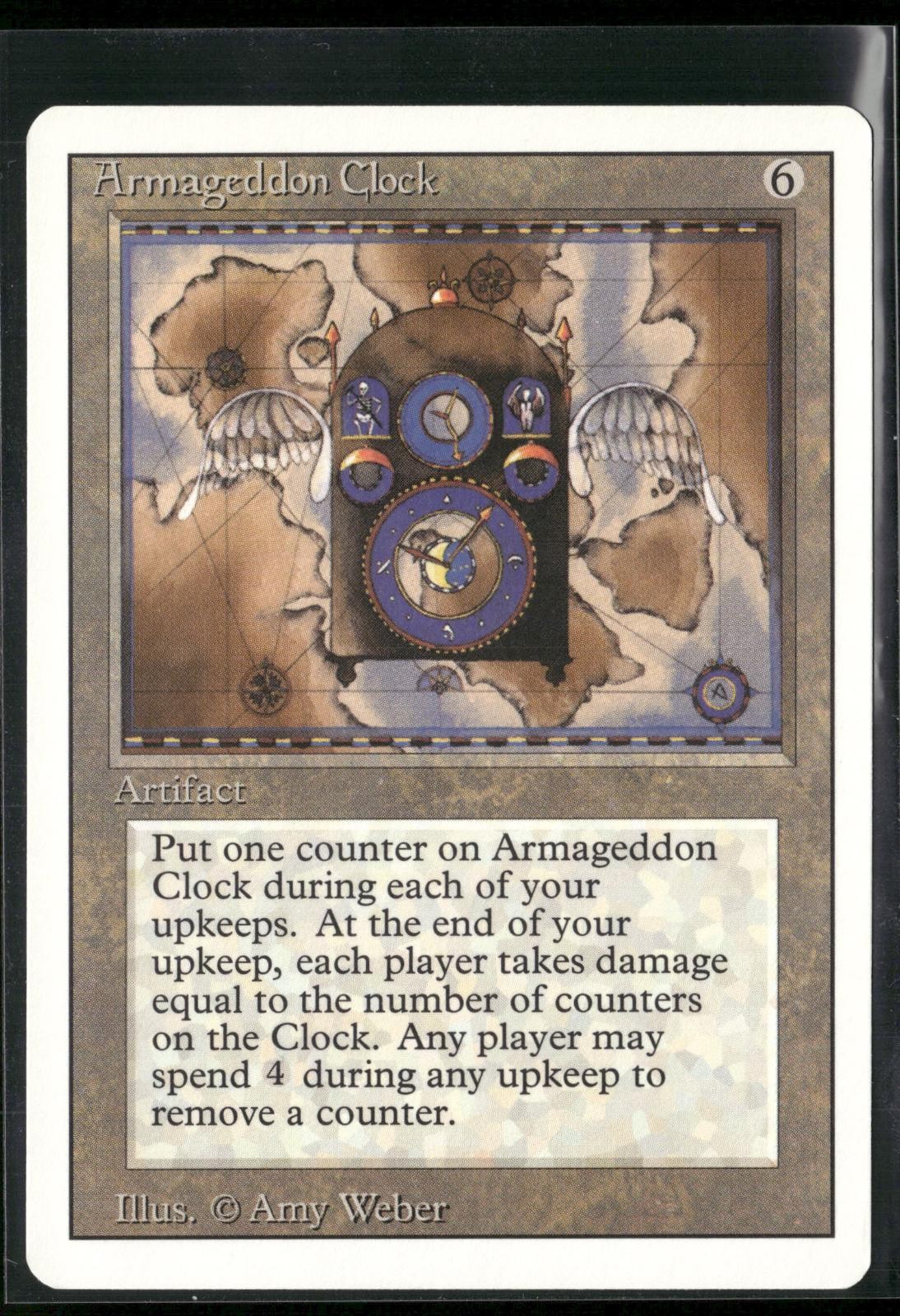 Armageddon Clock Rare Revised Edition Magic: The Gathering Near Mint