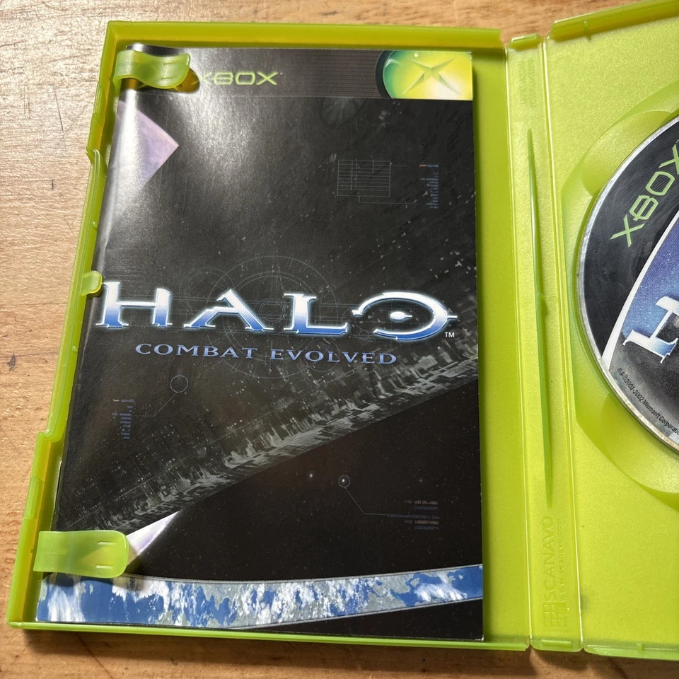 Halo Combat Evolved Microsoft Original Xbox Video Game Free Post - image 4 of 4