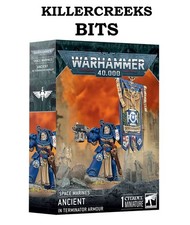 40K Space Marines Ancient In Terminator Armour Banner Bits Bitz Multi Listing