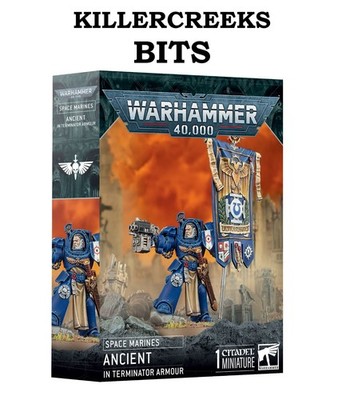 40K Space Marines Ancient In Terminator Armour Banner Bits Bitz Multi Listing