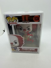 Tim Curry Signed Funko POP IT The Movie Horror Pennywise #1834 OCCM Certified