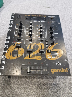 Gemini Preamp Mixer PS-626 PRO Ersatzteile oder Reparatur