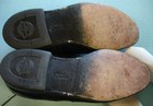 Vintage FLORSHEIM Imperial Oxford Wing Tip Black Size 8 1/2 D Shoe VG to VG+ USA — photo 9