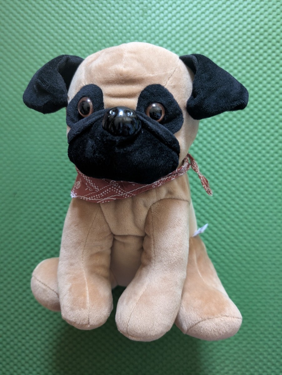 Warmies, Mini Pug Lavender Scented Thermal Plush Dog, L 26 x W 18