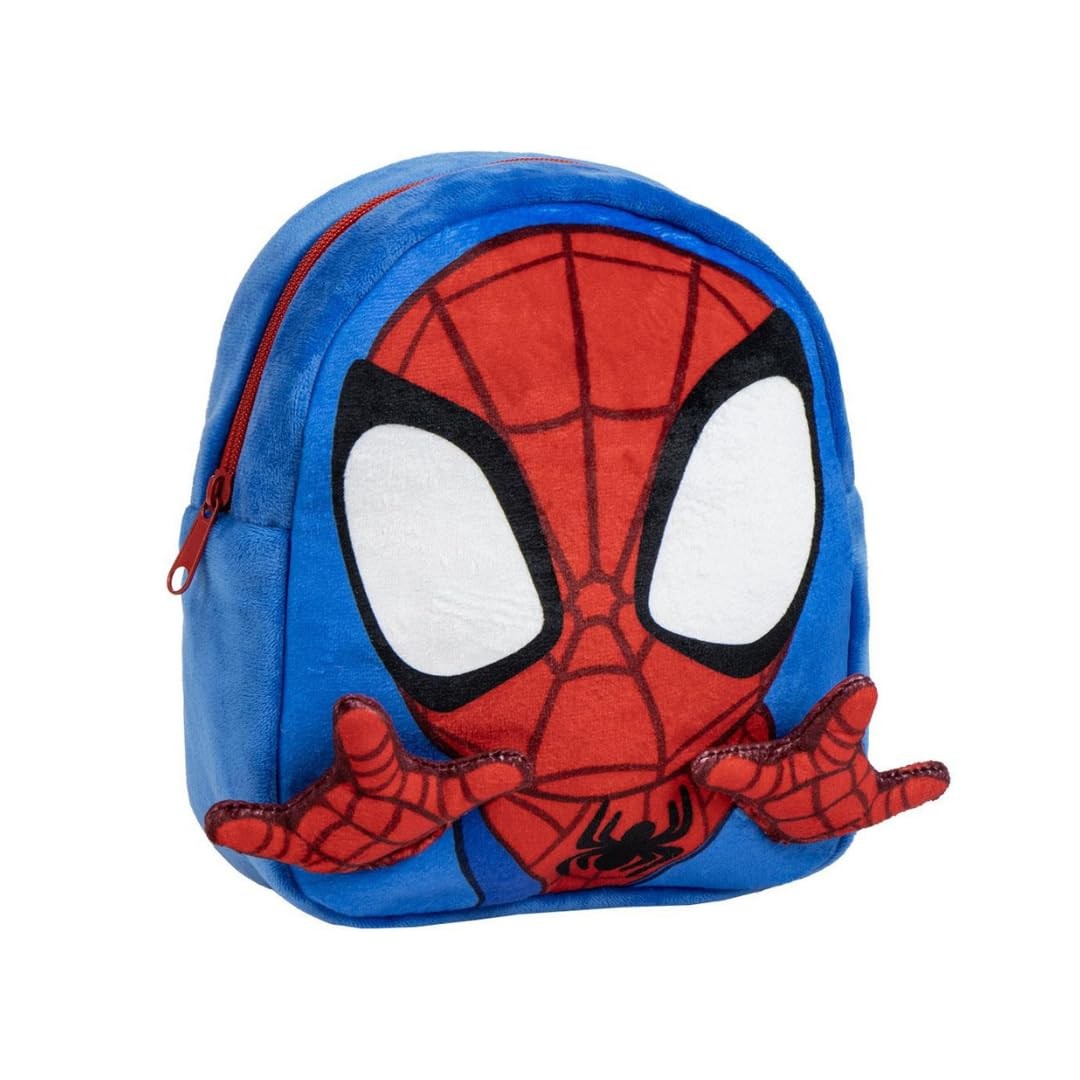 mybagstory - Zaino Spidey peluche – Bambino 25 x 20 x 8 cm – Ultra (R4F)