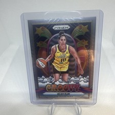 2025 Panini Prizm WNBA Kelsey Plum Groovy SP Insert #5 Las Vegas Aces